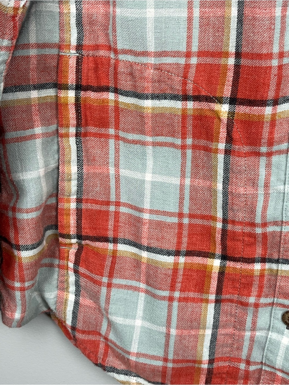 Toad & Co Women’s Cairn Plaid Long Sleeve Tunic Style Shirt, Medium. View 4